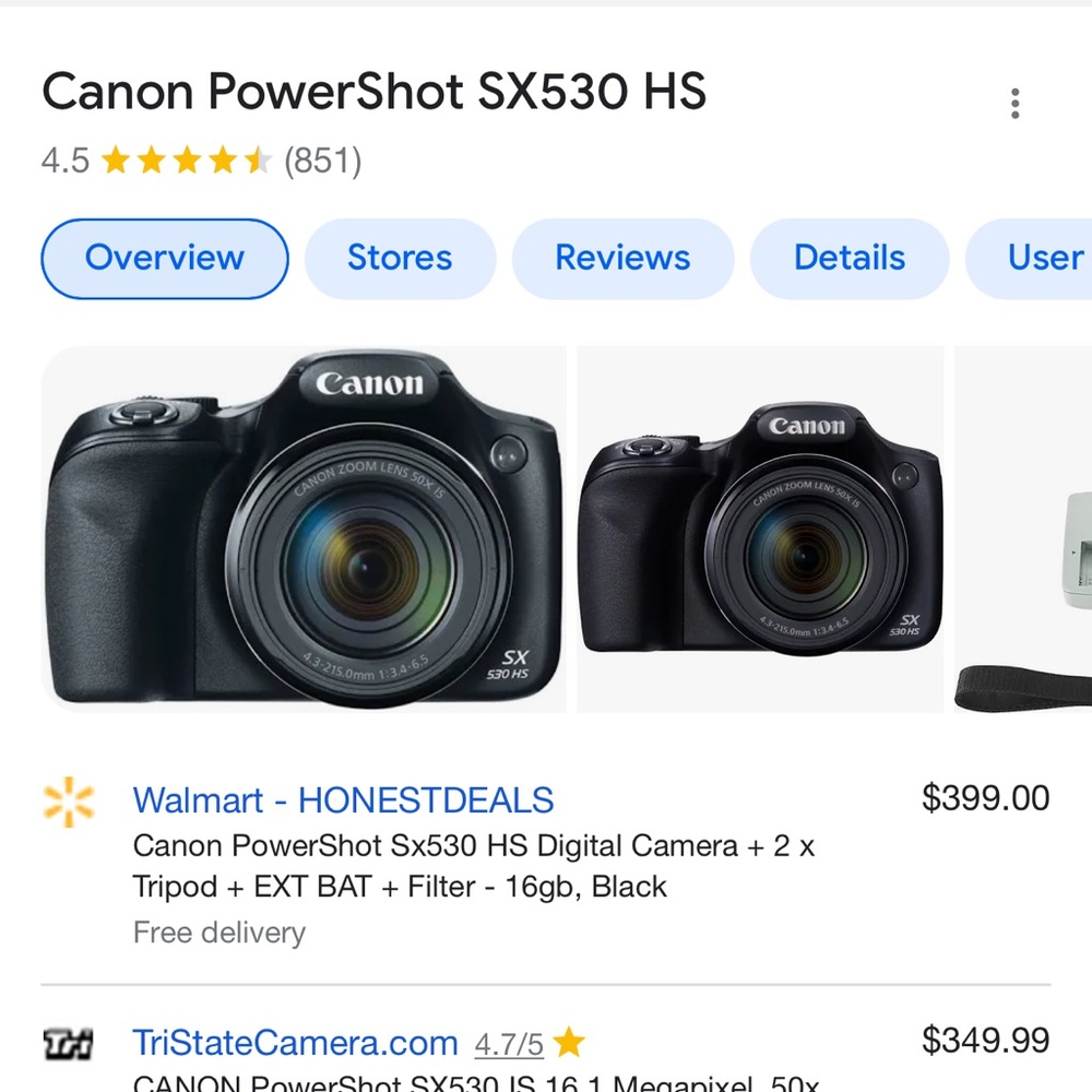 Canon camera - Picture 2 of 2